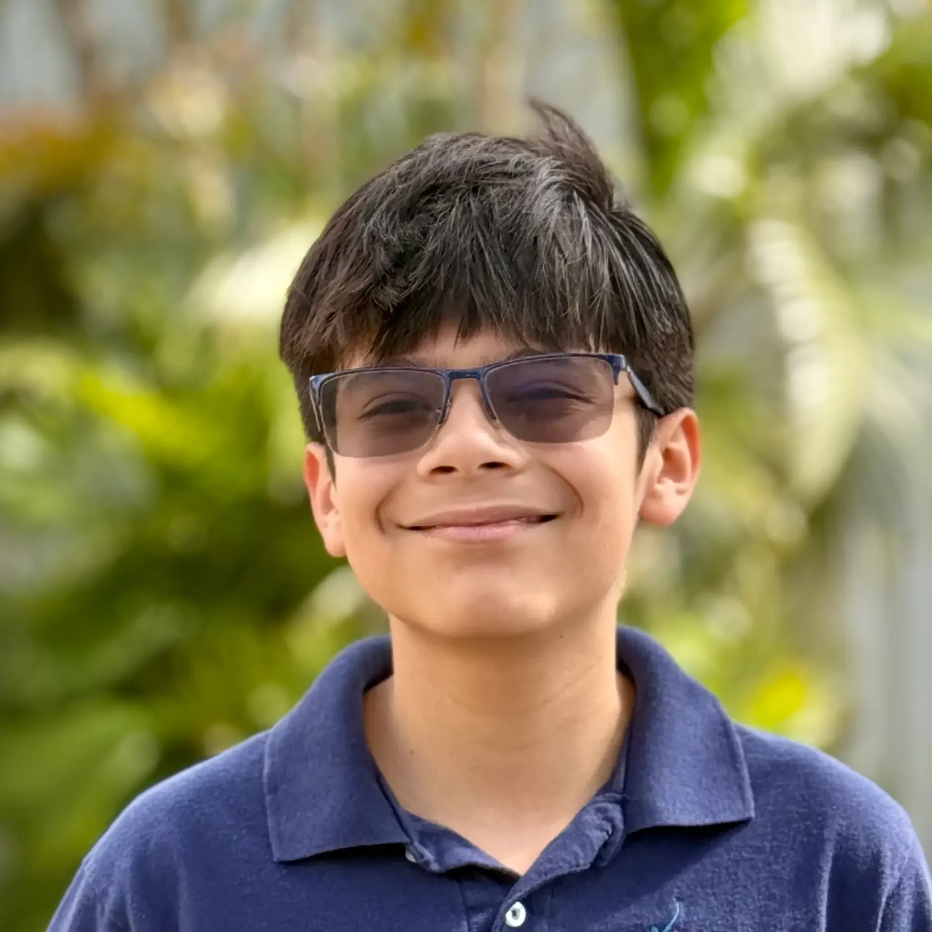 Student smiling